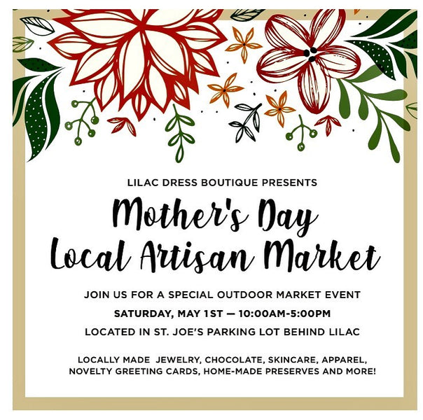 JOIN US OUTDOORS🔆:  Mother's Day Local Artisan Market (May 1st, Alameda)