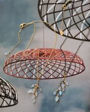 Load image into Gallery viewer, Lunar Moonstone Leaves ✦ (Gold & Oxi Silver)