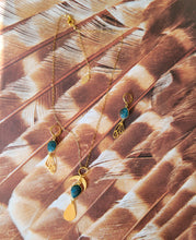 Load image into Gallery viewer, Autumn Elegance Apatite (Mixed Metal & Gold & Teal Blue)