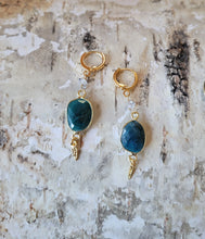 Load image into Gallery viewer, Autumn Elegance Apatite (Mixed Metal & Gold & Teal Blue)