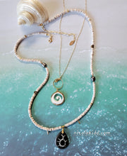 Load image into Gallery viewer, Beach Treasures II π§ββοΈπ (Gold & black & White & Shell)