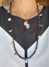 Load image into Gallery viewer, Beach Treasures I π§ββοΈπ (Gold & Blue & Coral & Shell)