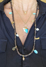 Load image into Gallery viewer, Beach Treasures I π§ββοΈπ (Gold & Blue & Coral & Shell)
