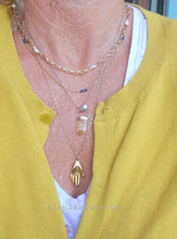 Load image into Gallery viewer, π Modern Biwa Keshi Pearl π¦ͺ Chain (Gold Box Chain)