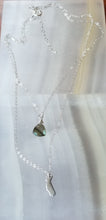 Load image into Gallery viewer, I ❤ CALIFORNIA with Labradorite (Gold and Silver)