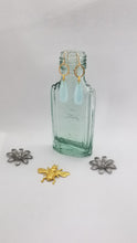 Load image into Gallery viewer, Tear Drops: Pale Blue Chalcedony on gold