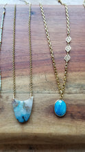 Load image into Gallery viewer, Chrysocolla Surf 🧜♀️🏄Gold (Blue Green)