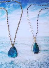Load image into Gallery viewer, Chrysocolla Brass Stunner (🏷️ REDUCED)