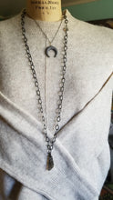 Load image into Gallery viewer, Gunmetal Jane: Star, Moonstone, Labradorite or Rosequartz (White, Pink, Gray)
