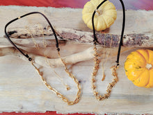 Load image into Gallery viewer, SPIKY Elegance (Leather with Gold or Silver)