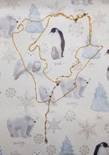 Load image into Gallery viewer, Gold Lace (Double Chain) with Labradorite (Gold & Silver)
