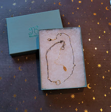 Load image into Gallery viewer, Gold Orbits: Mixed Metals (Gold & Oxidized Silver)