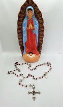 Load image into Gallery viewer, Radiate your Inner Madonna🙏📿: GRACE Rosary (Red, Silver & Ruby)