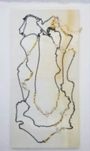 Load image into Gallery viewer, Herkimer Diamonds on Oxi Silver Chain (short)