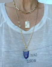 Load image into Gallery viewer, Lapis Wisdom ☥ 👁️⃤  (Gold & Blue)