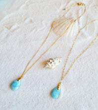 Load image into Gallery viewer, Larimar Surf  π§ββοΈπ (Gold & Blue)