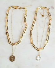 Load image into Gallery viewer, LinkedIn: Lucky 🍀 Paperclip (Gold & Lucky Charms: Happy Buddha, Shamrock 🍀)