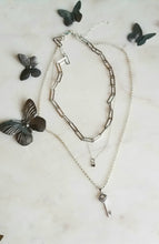 Load image into Gallery viewer, LinkedIn: Silver Trio with charms (Hit refresh on ZOOM calls 😍)