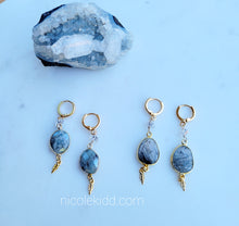 Load image into Gallery viewer, Gemstone Gold Drops 💧 (Mixed Metal & Gold)
