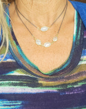 Load image into Gallery viewer, Moonstone Elegance (Mixed Metal & Gold & Moonstone)