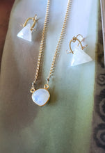 Load image into Gallery viewer, Moonstone Bliss (white & gold  ♊ Gemini)