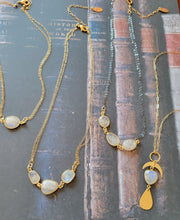 Load image into Gallery viewer, Moonstone Elegance (Mixed Metal & Gold & Moonstone)