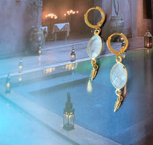 Load image into Gallery viewer, Moonstone Elegance (Mixed Metal & Gold & Moonstone)