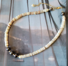 Load image into Gallery viewer, Beach Treasures IV: Shell Chokers with Pearls or Opalites π§ββοΈπ