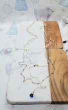 Load image into Gallery viewer, Gold Lace (Double Chain) with Labradorite (Gold & Silver)