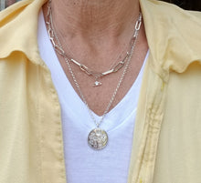 Load image into Gallery viewer, LinkedIn: Silver Trio with charms (Hit refresh on ZOOM calls 😍)