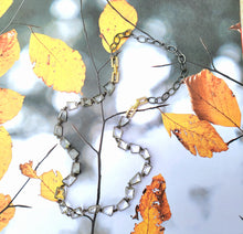 Load image into Gallery viewer, Sparkles ๐: Quartz in Mixed Metals (Gold & Oxi Silver)