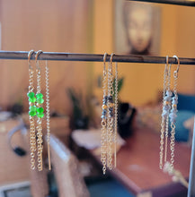 Load image into Gallery viewer, Gemstone-U-Threaders: Diamond, Ruby, Sapphire, Diopside (Black, Red, Blue, Green)-