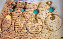 Load image into Gallery viewer, Karma Turquoise (Marquise & Circles)