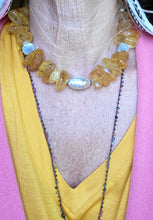 Load image into Gallery viewer, Daffodil Delight: Amber-hue Resin Statement