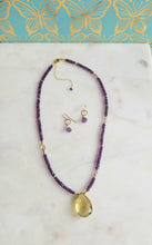 Load image into Gallery viewer, Amethyst Lemon Quartz Rockstar (Purple 💜 & Yellow) (🏷️ REDUCED)
