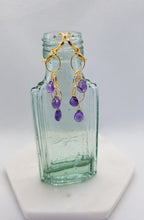 Load image into Gallery viewer, Happy Birthday, Aquarius ♒️ (Amethyst & Gold with purple)