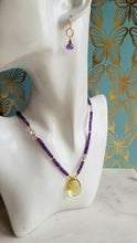 Load image into Gallery viewer, Amethyst Lemon Quartz Rockstar (Purple 💜 & Yellow) (🏷️ REDUCED)