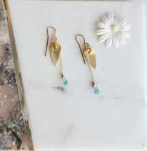 Load image into Gallery viewer, Airy Hearts ❤ (Gold &amp; Turquoise)
