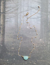 Load image into Gallery viewer, Aquamarine Bib ✨ (Gold, Silver, Blue) ♓