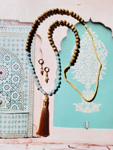 Load image into Gallery viewer, Moroccan Gemstone Classic (White & Gold & Blue & Red & Green)