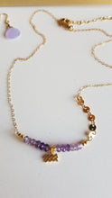 Load image into Gallery viewer, Happy Birthday, Aquarius ♒️ (Amethyst & Gold with purple)