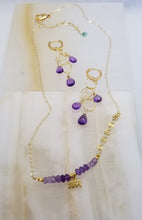 Load image into Gallery viewer, Happy Birthday, Aquarius ♒️ (Amethyst & Gold with purple)