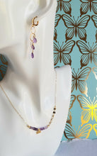 Load image into Gallery viewer, Happy Birthday, Aquarius ♒️ (Amethyst & Gold with purple)