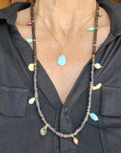 Load image into Gallery viewer, Beach Treasures I π§ββοΈπ (Gold & Blue & Coral & Shell)