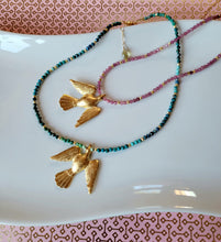 Load image into Gallery viewer, Soar with Love 💜(Gold & Pink & Turquoise)