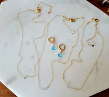 Load image into Gallery viewer, Blue Topaz Minimalism