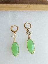 Load image into Gallery viewer, Verdant Beauties 🌴 for Truth & Abundance: Chrysoprase & Green Jade (Gold)