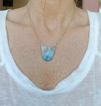 Load image into Gallery viewer, Chrysocolla Surf 🧜♀️🏄Gold (Blue Green)