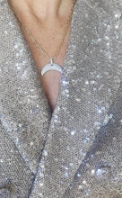 Load image into Gallery viewer, Crescent Moon: Mixed Metals (Gold & Silver)