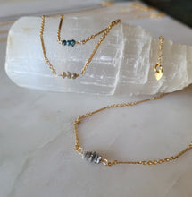 Load image into Gallery viewer, Floating Gems: Diamonds & Rubies & Sapphires (Teal, Blue, Gray, Black, Green, Pink & Gold)